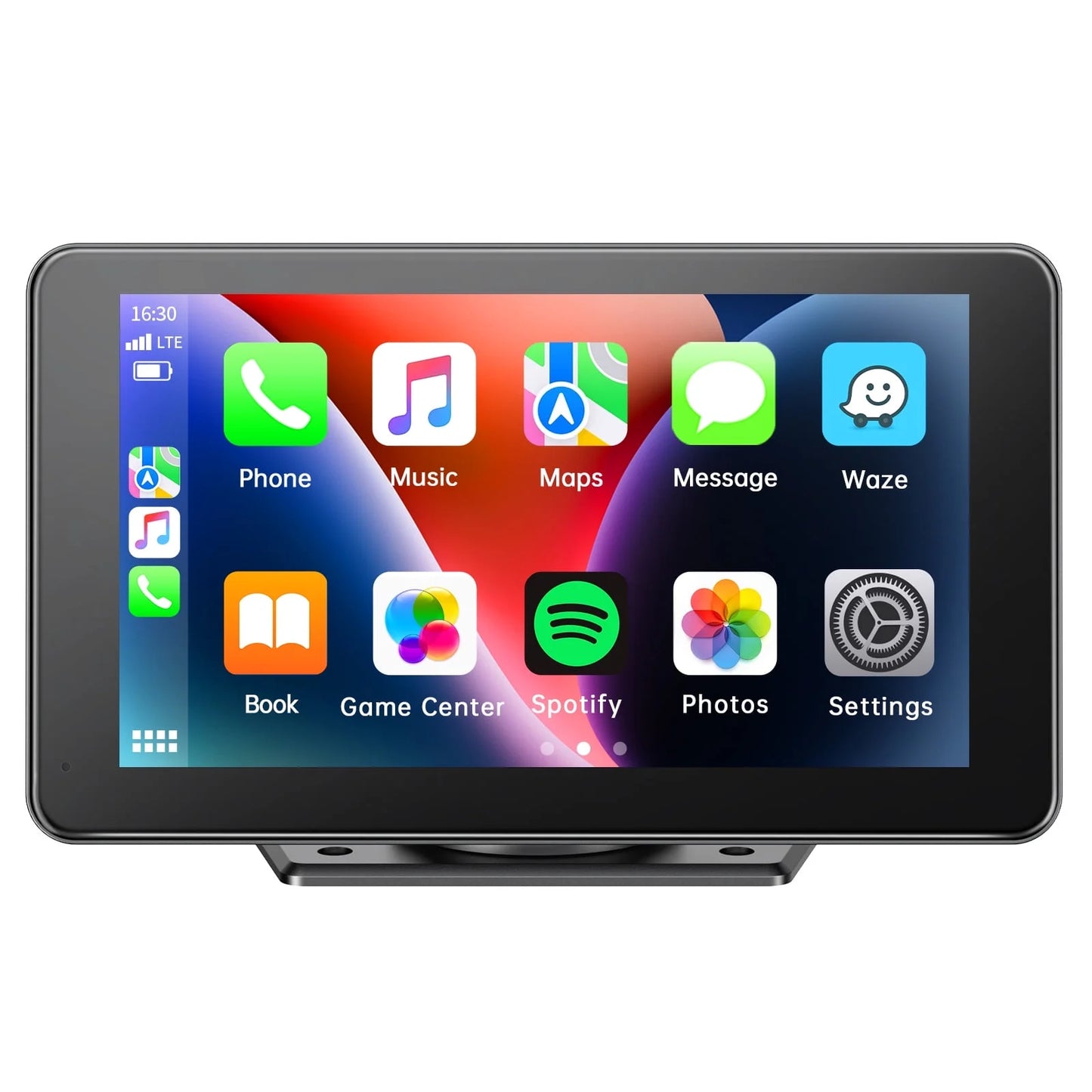 Portable Carplay Screen for Car,9-Inch Android Auto Screen with Backup Camera,Wireless Car Stereo with Voice Control,Bluetooth,Mirror Link,Gps Navigation for All Vehicles